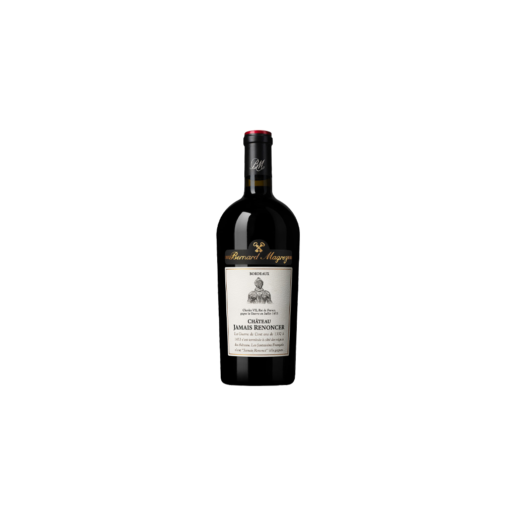 Wine `Bernard Magrez Chateau Jamais Renoncer` red, dry 750ml
