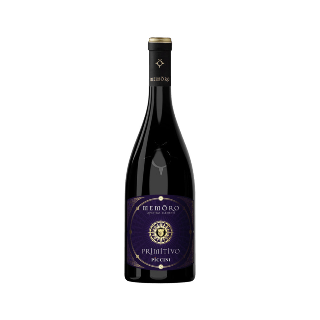 WIne `Piccini Memoro Primitivo Puglia` red, dry 750ml