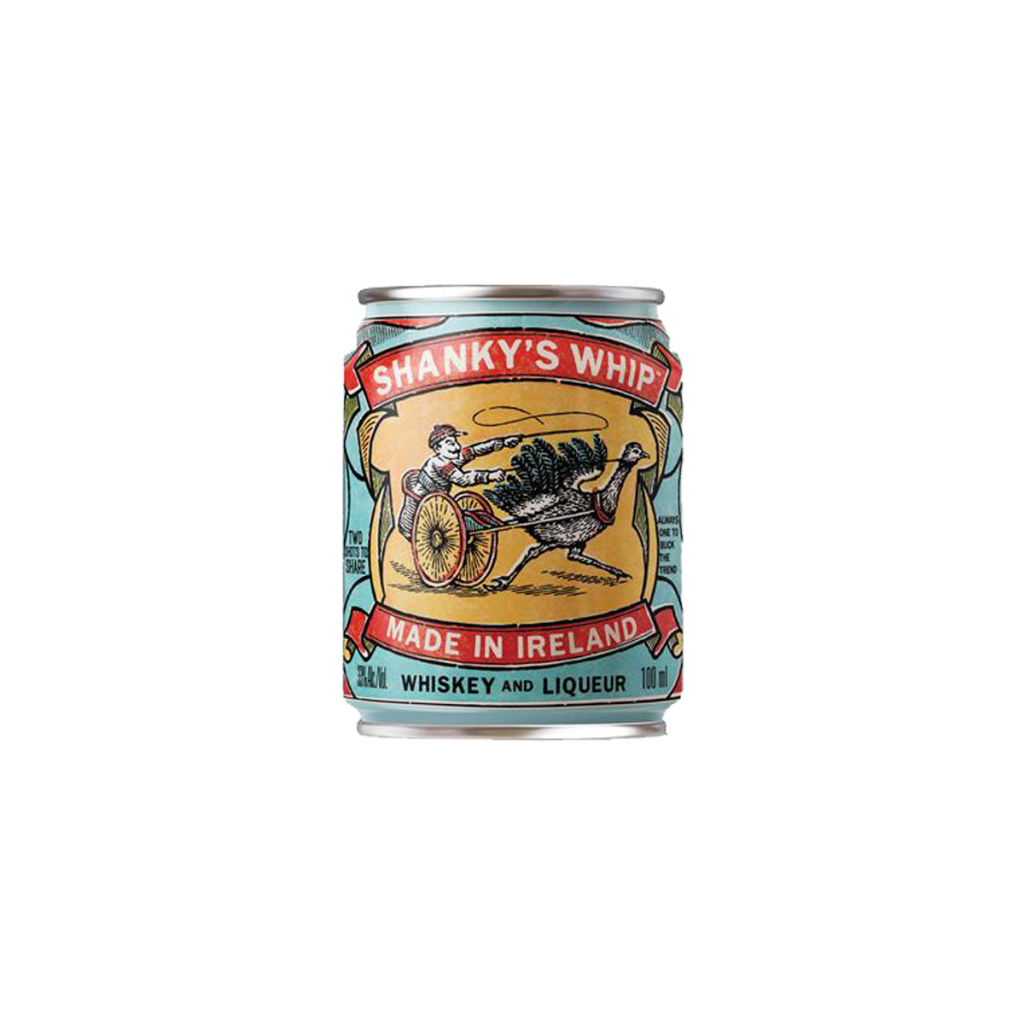 Լիկյոր Shanky's Whip Irish whiskey 33% 0.1լ թ/տ