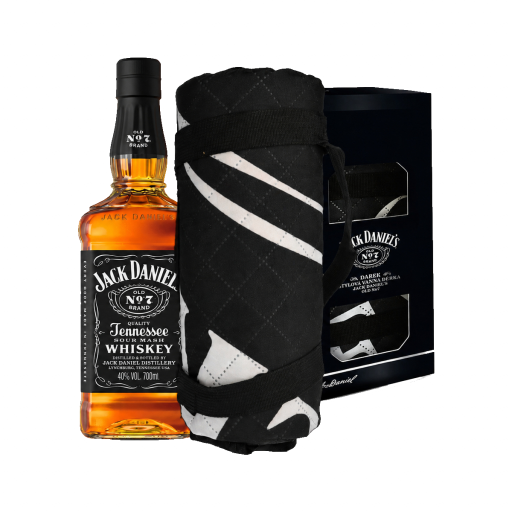 Վիսկի Jack Daniels + Blanket 0.7լ 40%