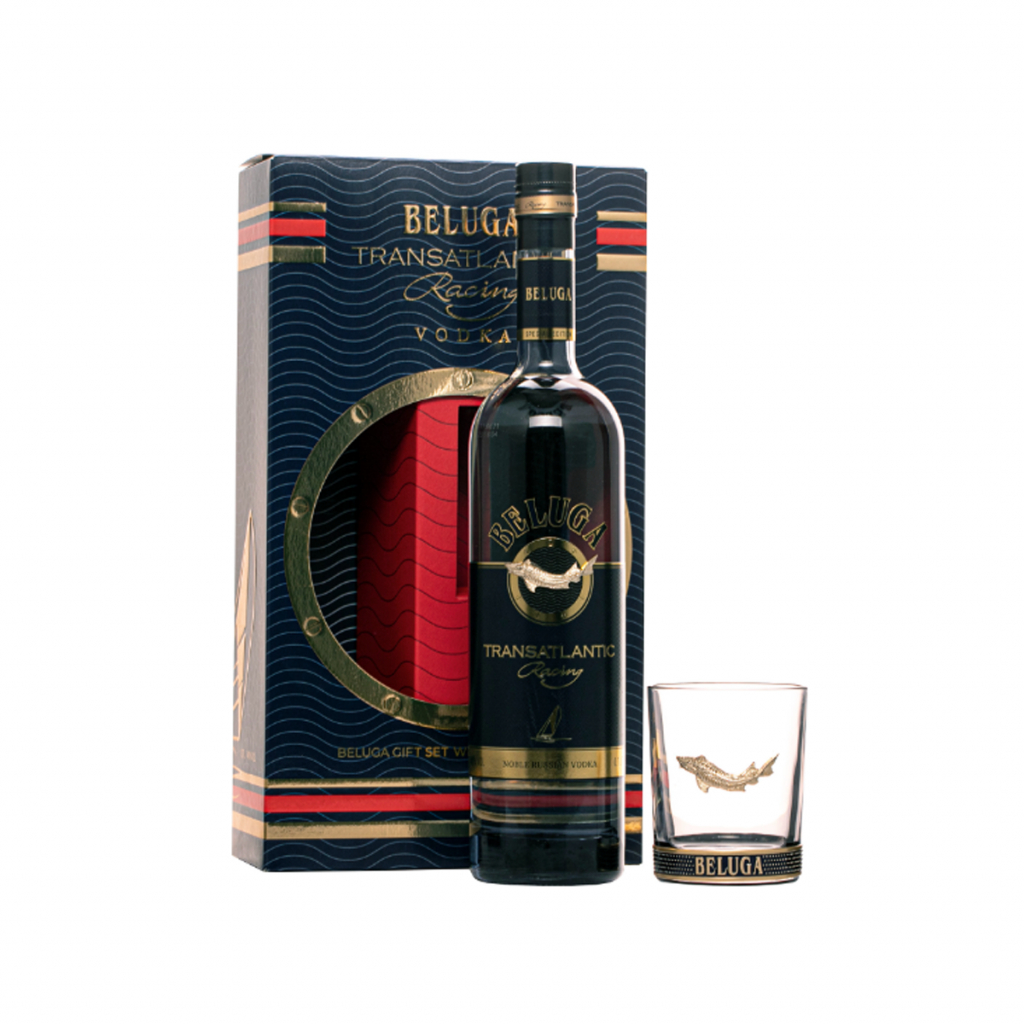 Օղի Beluga Transatlantic 40% /տուփ+բաժակ/ 0.7լ