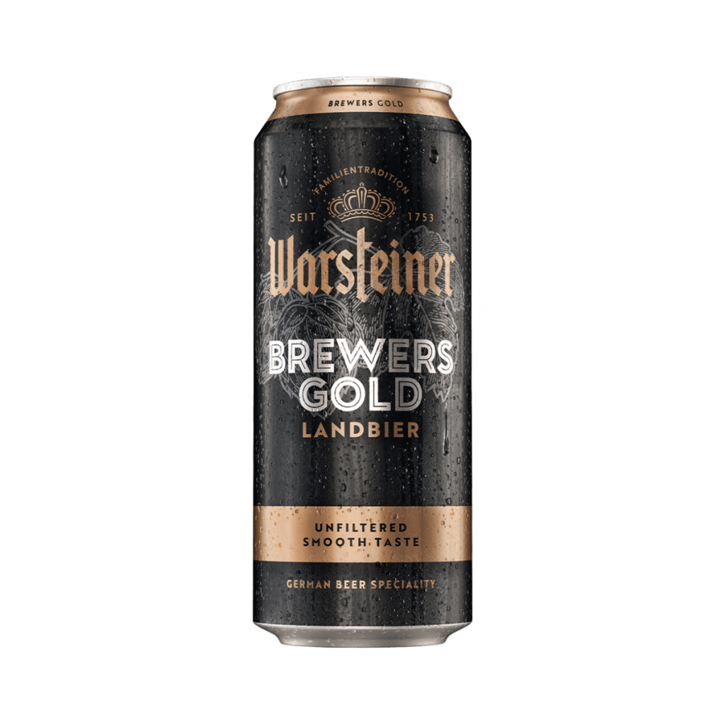 Beer `Warsteiner Brewers Gold` 500ml