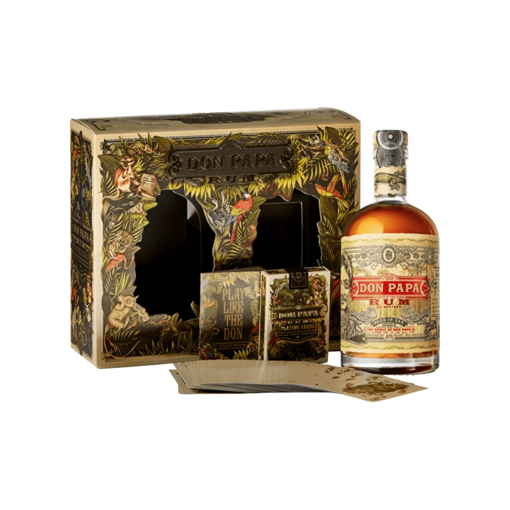 Ռոմ Don Papa + Playing Cards 0.7լ