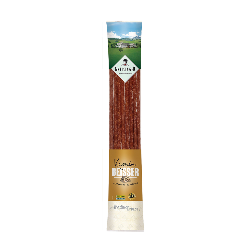 Երշիկ «Greisinger Kamin» ծխեցրած 80գ