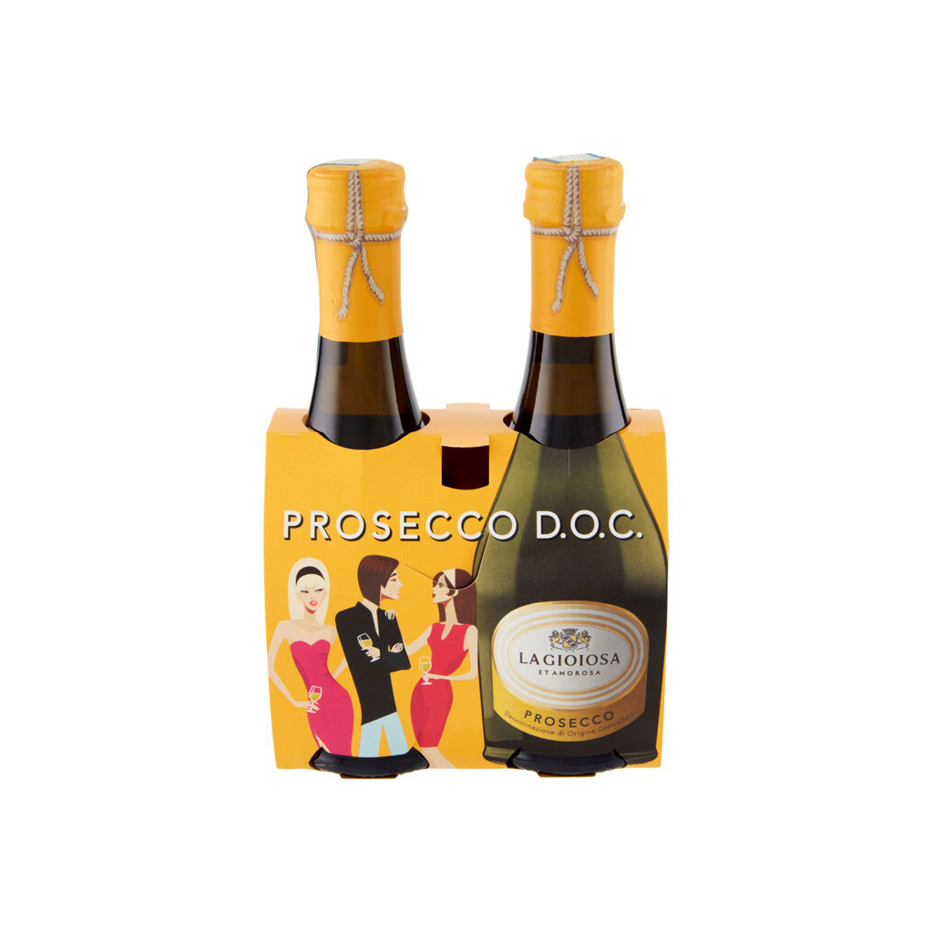 Փրփրուն գինի «La Gioiosa Prosecco Amorosa» 2*200մլ