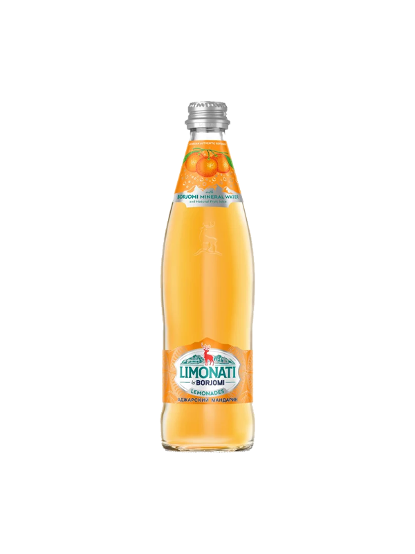 Զովացուցիչ ըմպելիք «Limonati by Borjomi» մանդարին 500մլ