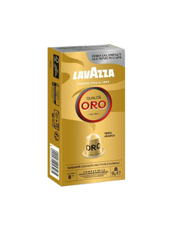 Սուրճի պարկուճներ «Lavazza Օro»/Nespresso սուրճի սարքի համար/ 10*5.5գ