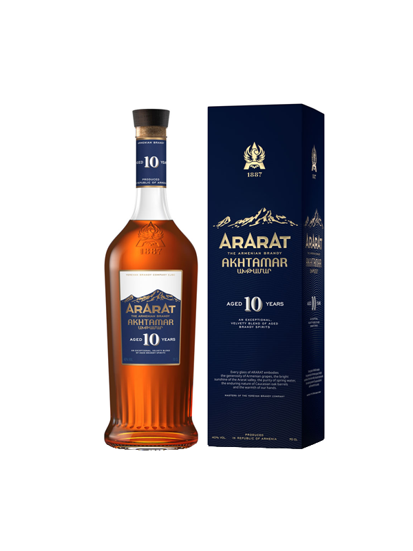 Բրենդի «Արարատ. Ախթամար» 10 տարեկան 500մլ