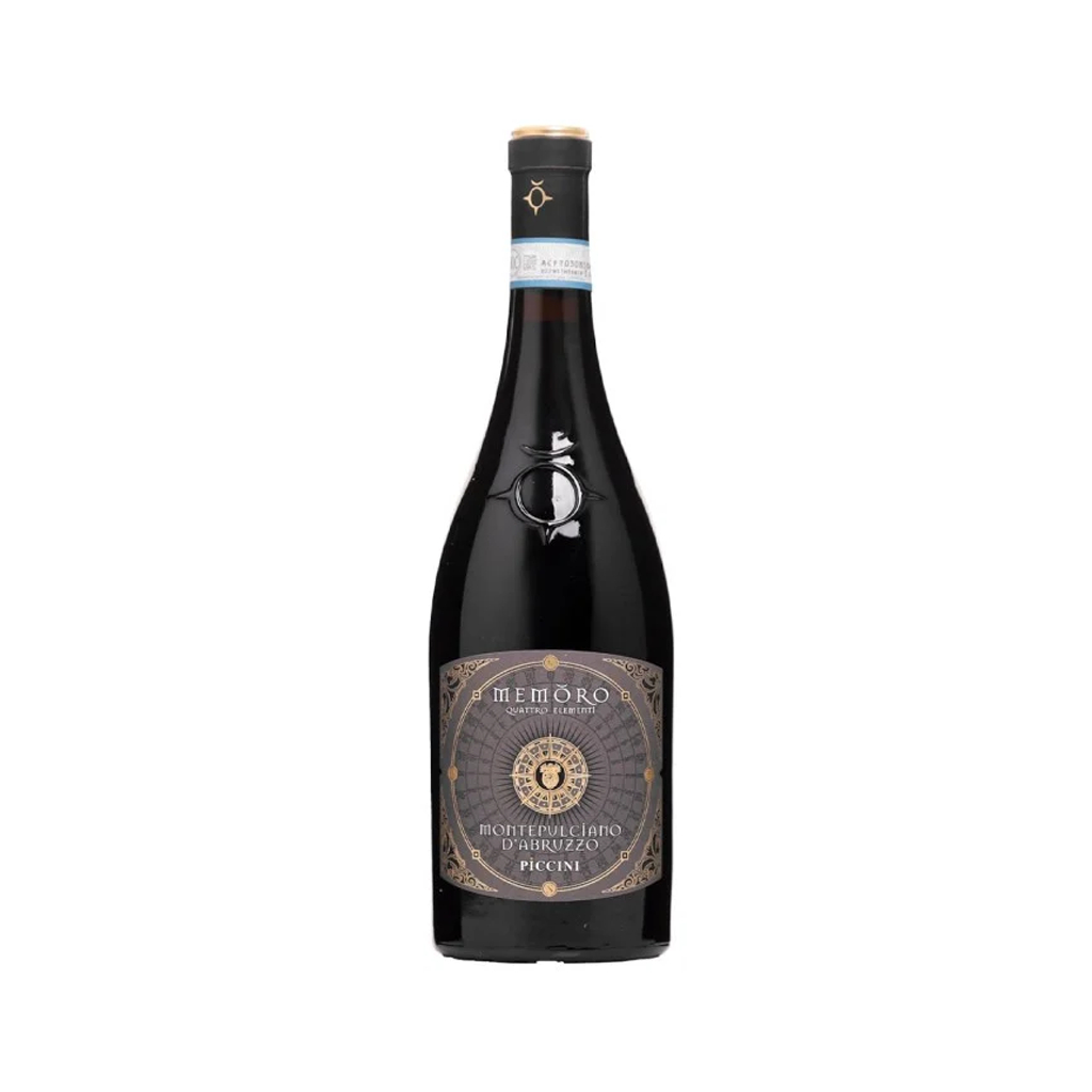 Գինի «Piccini Memoro Quattro Elementi Montepulciano d'abruzzo» կարմիր, կիսաչոր 750մլ