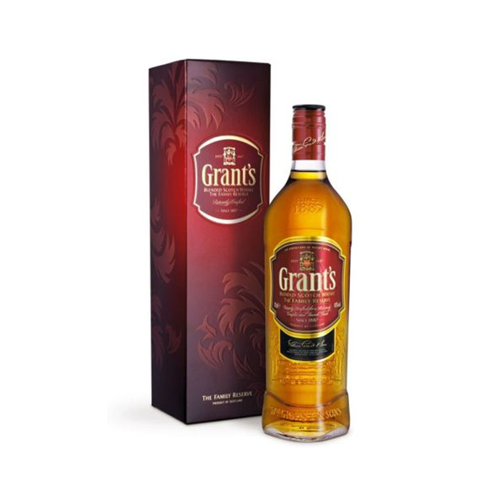 Виски `Grant's` /с коробкой/ 1л