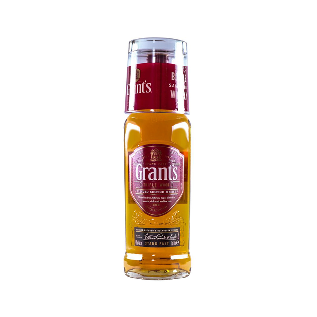 Whisky `Grant's Triple Wood` /բաժակ/ 700ml
