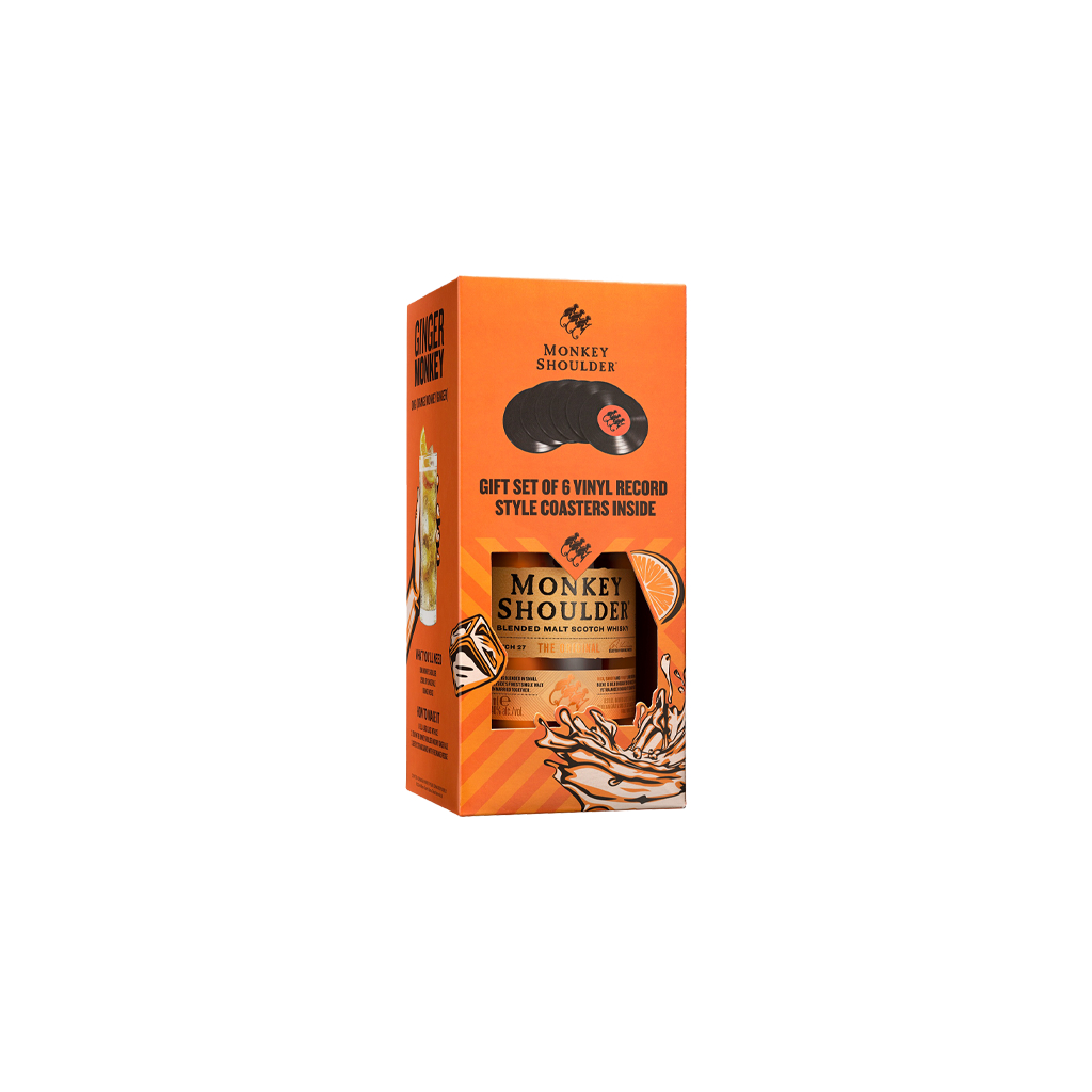 Վիսկի Monkey Shoulder 40% 0.7լ հավաքածու