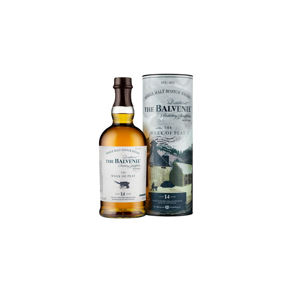 Վիսկի Balvenie 14 y.o.Weekof Peat 48.3% 0․7լ
