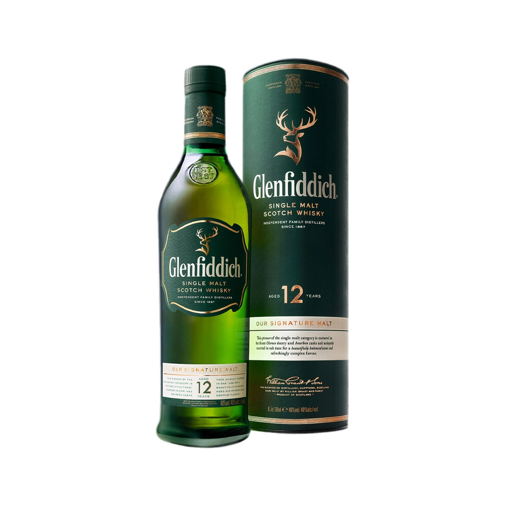 Виски `Glenfiddich` 12 лет 500мл