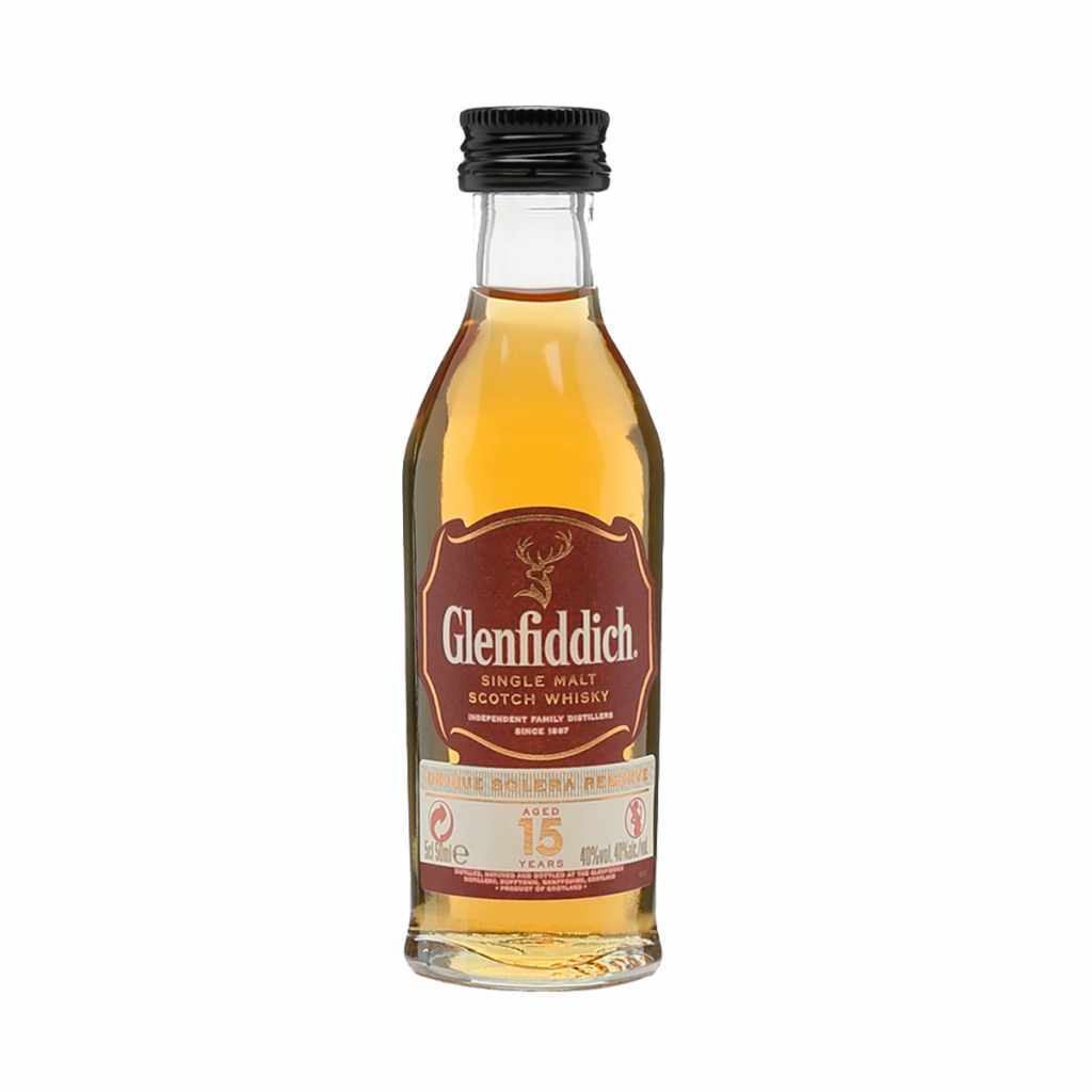 Виски `Glenfiddich` 15 лет 50мл
