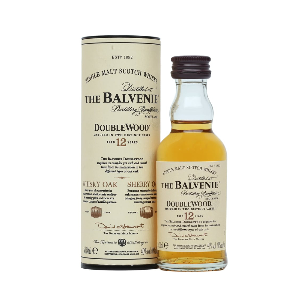 Whisky `Balvenie` 12 Y.O. 50ml