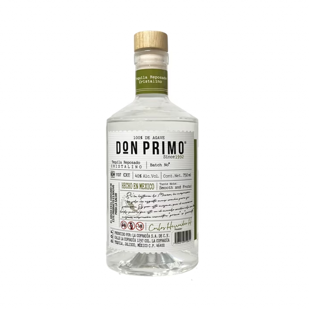 Tequila `Don Primo Reposado Cristalino` 750ml