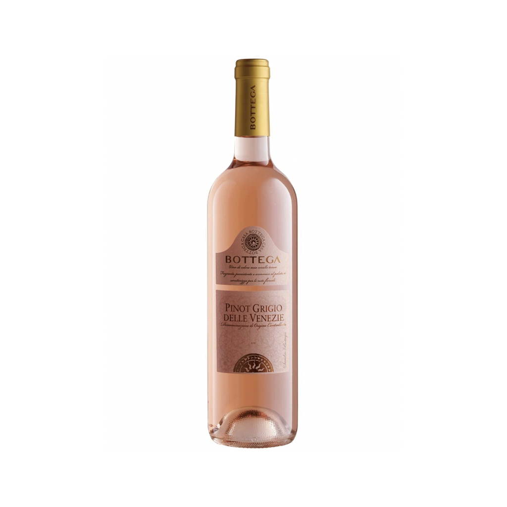 Wine `Bottega Pinot Grigio Rose` rose, dry 750ml