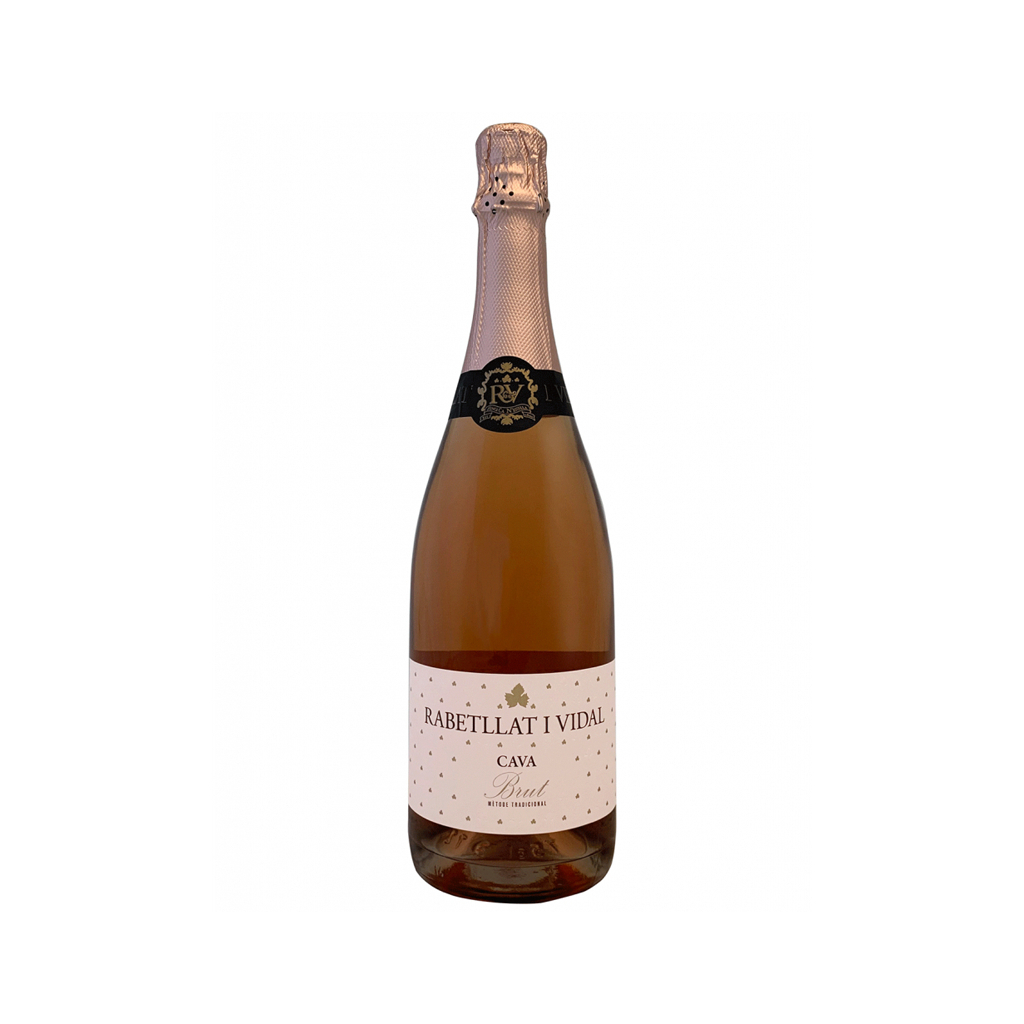 Sparkling wine `Cava Rabetllat i Vidal Brut Rosé` 750ml
