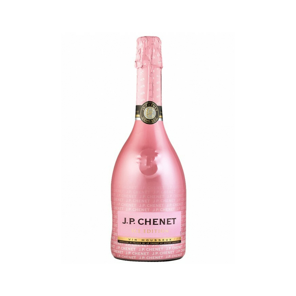Փրփրուն գինի «J.P. Chenet Ice Rose» վարդագույն, կիսաքաղցր 750մլ