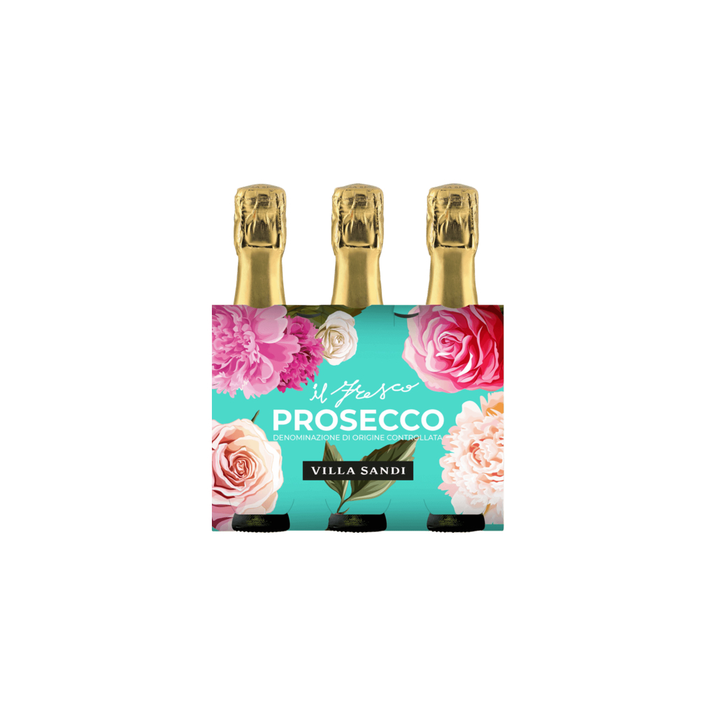 Sparkling wine `Villa Sandi Il Fresco Prosecco` dry 3* 200ml