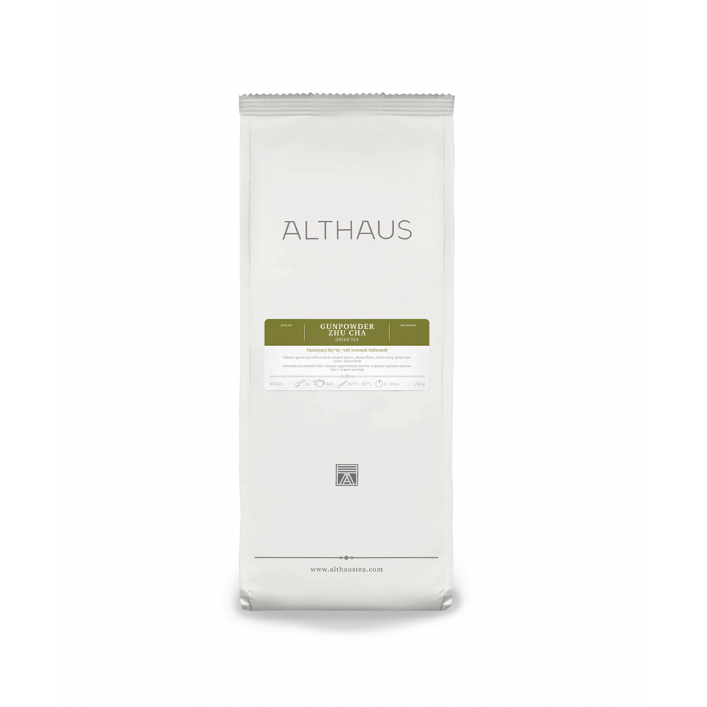 Tea `Althaus Gunpower ZHU Cha` 250g