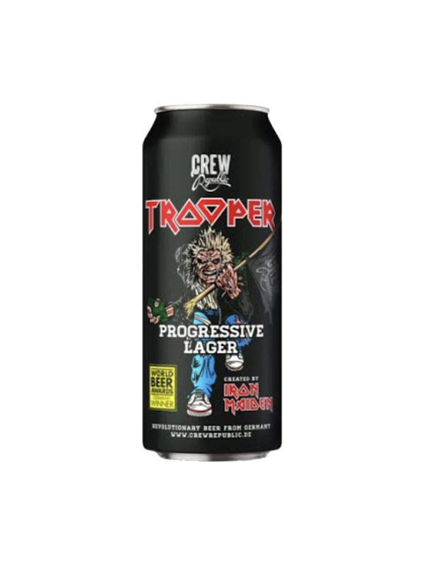 Գարեջուր «Bitburger Iron Maiden» /թիթ./ 500մլ