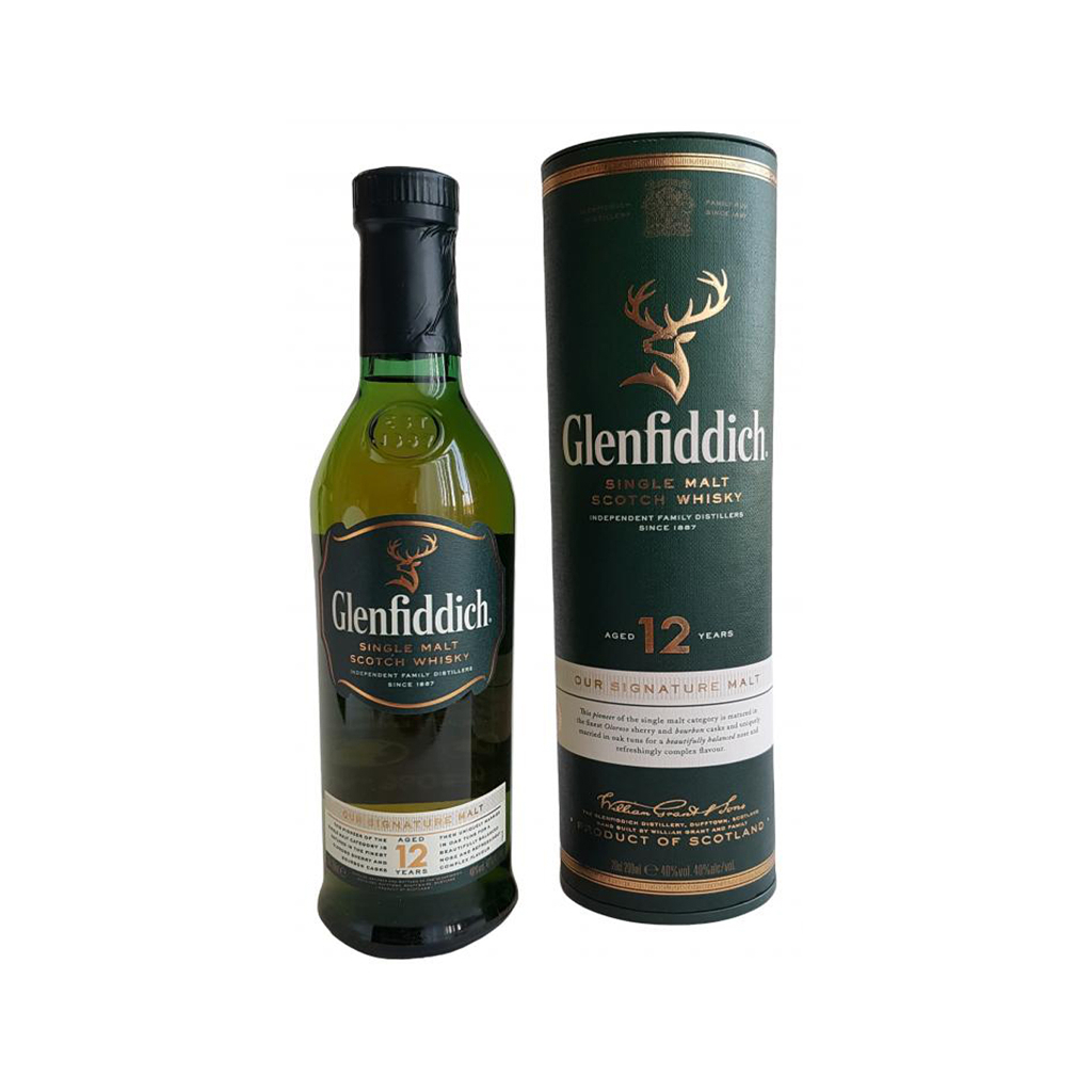 Վիսկի «Glenfiddich» 12 տարեկան 200մլ