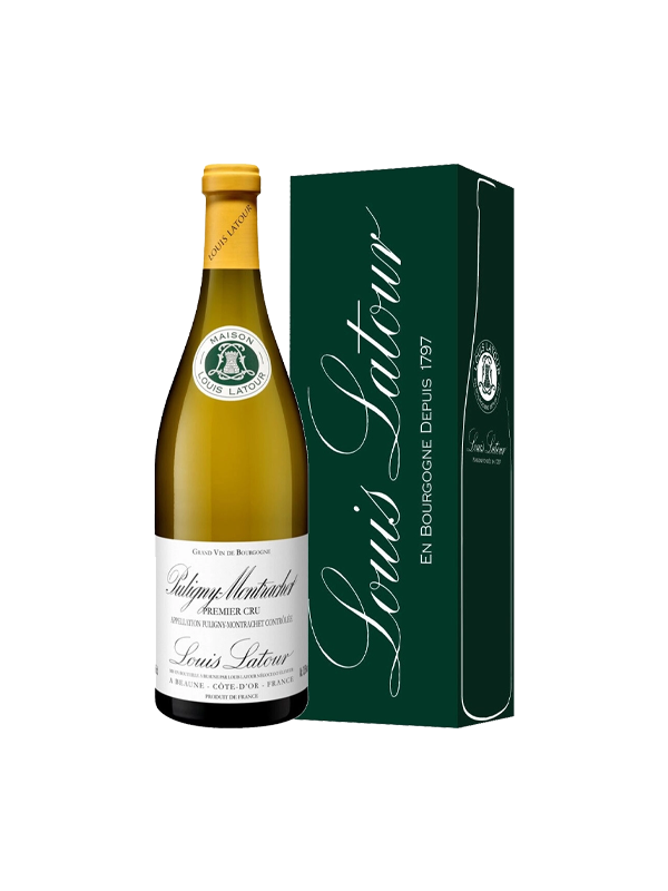 Գինի «Louis Latour Puligny Montrachet» սպիտակ, չոր /տուփով/ 750մլ