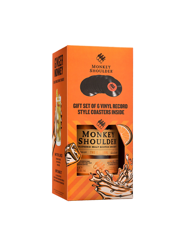 Վիսկի «Monkey Shoulder Vinyl» /հավաքածու/ 700մլ