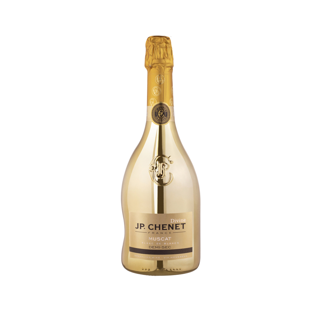 Փրփրուն գինի «J.P. Chenet Divine Blanc de Blancs Muscat» կիսաչոր 750մլ