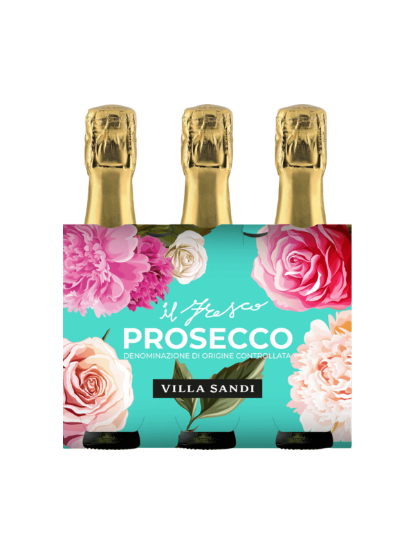Փրփրուն գինի «Villa Sandi Il Fresco Prosecco» վարդագույն, չոր 3* 200մլ