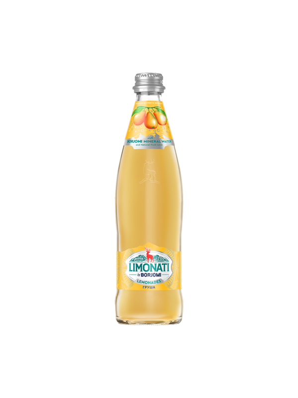 Զովացուցիչ ըմպելիք «Limonati by Borjomi» տանձ 500մլ
