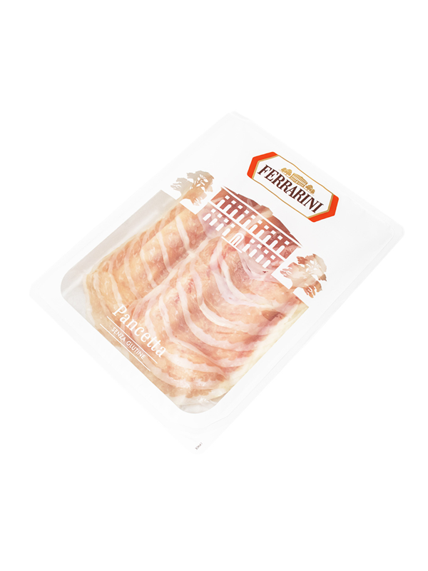 Բեկոն «Ferrarini Pancetta» հում-հնեցված, կտրատած /առանց գլյուտեն/ 90գ
