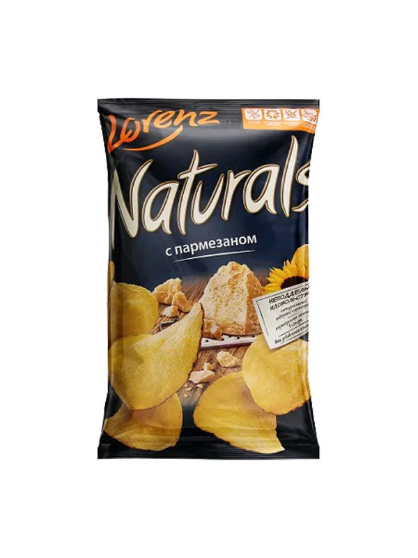 Չիպս «Lorenz Naturals» պարմեզանով 100գ