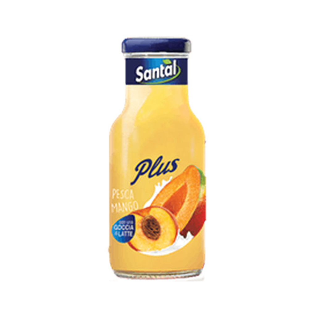 Բնական հյութ «Santal Plus» դեղձ/մանգո 250մլ