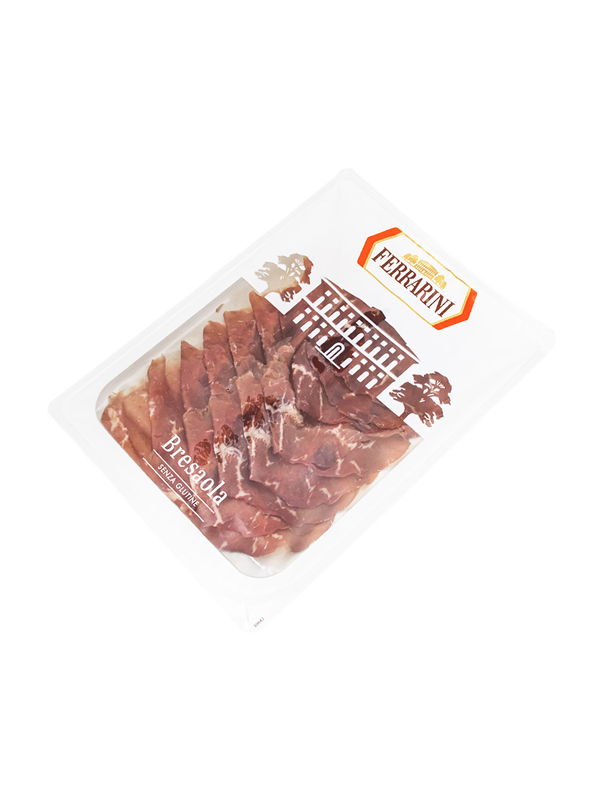 Ապուխտ «Ferrarini Bresaola» հում-հնեցված, կտրատած /առանց գլյուտեն/ 90գ