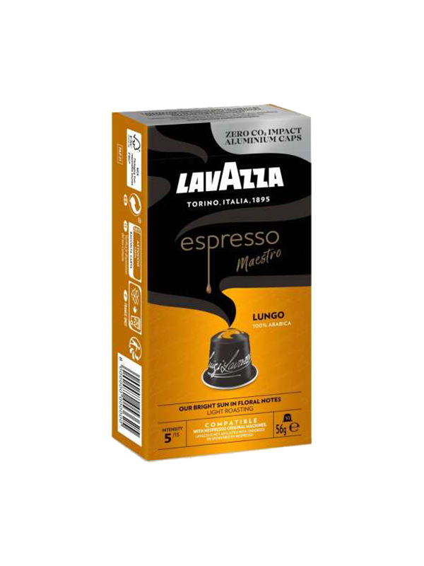 Սուրճի պարկուճներ «Lavazza Maestro Lungo» /Nespresso սուրճի սարքի համար/ 10*5.6գ