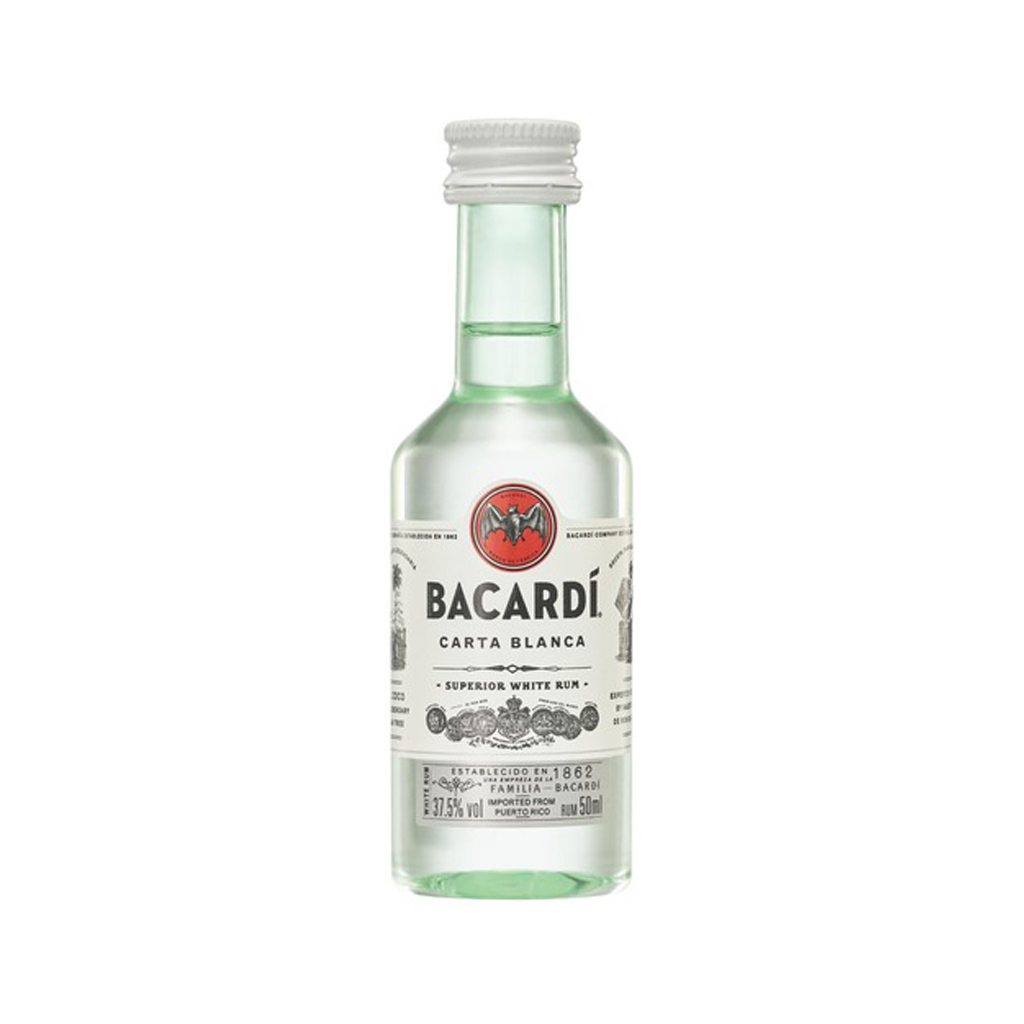 Ռոմ «Bacardi Carta Blanca» 50մլ