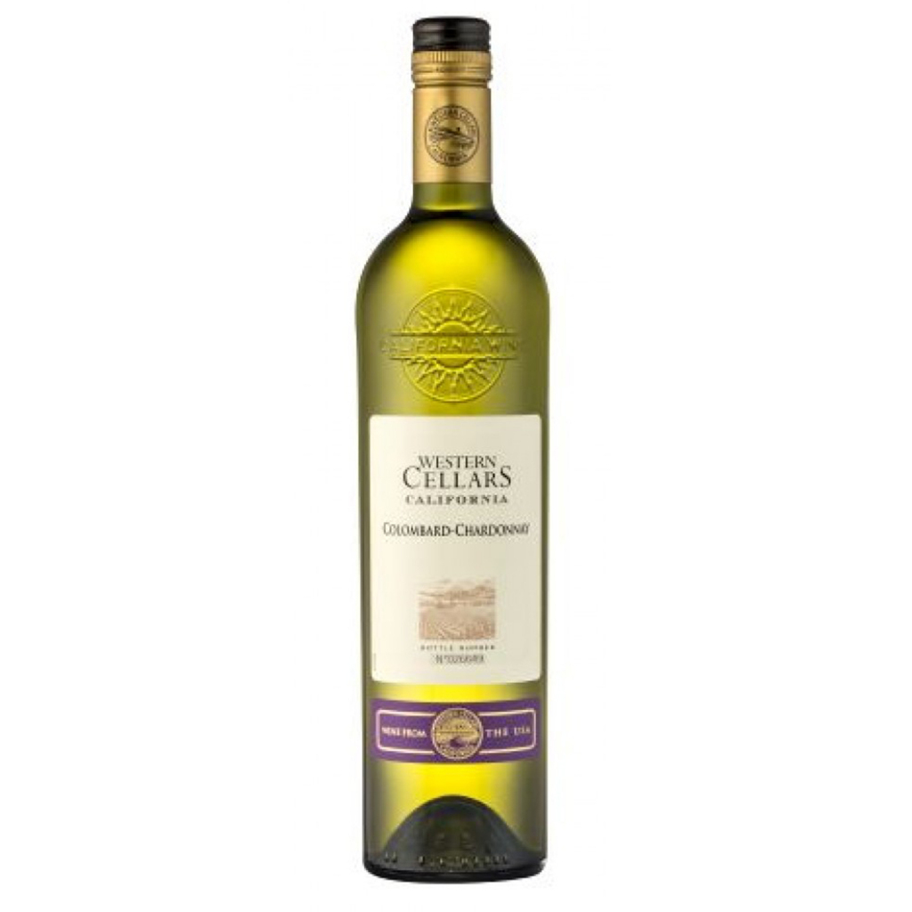 Գինի «Western Cellars Colombard/Chardonnay» սպիտակ, չոր 750մլ